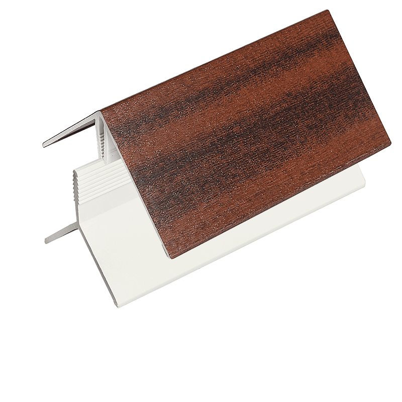 2-Part External Cladding Corner Trim Mahogany 5m (M/F) image